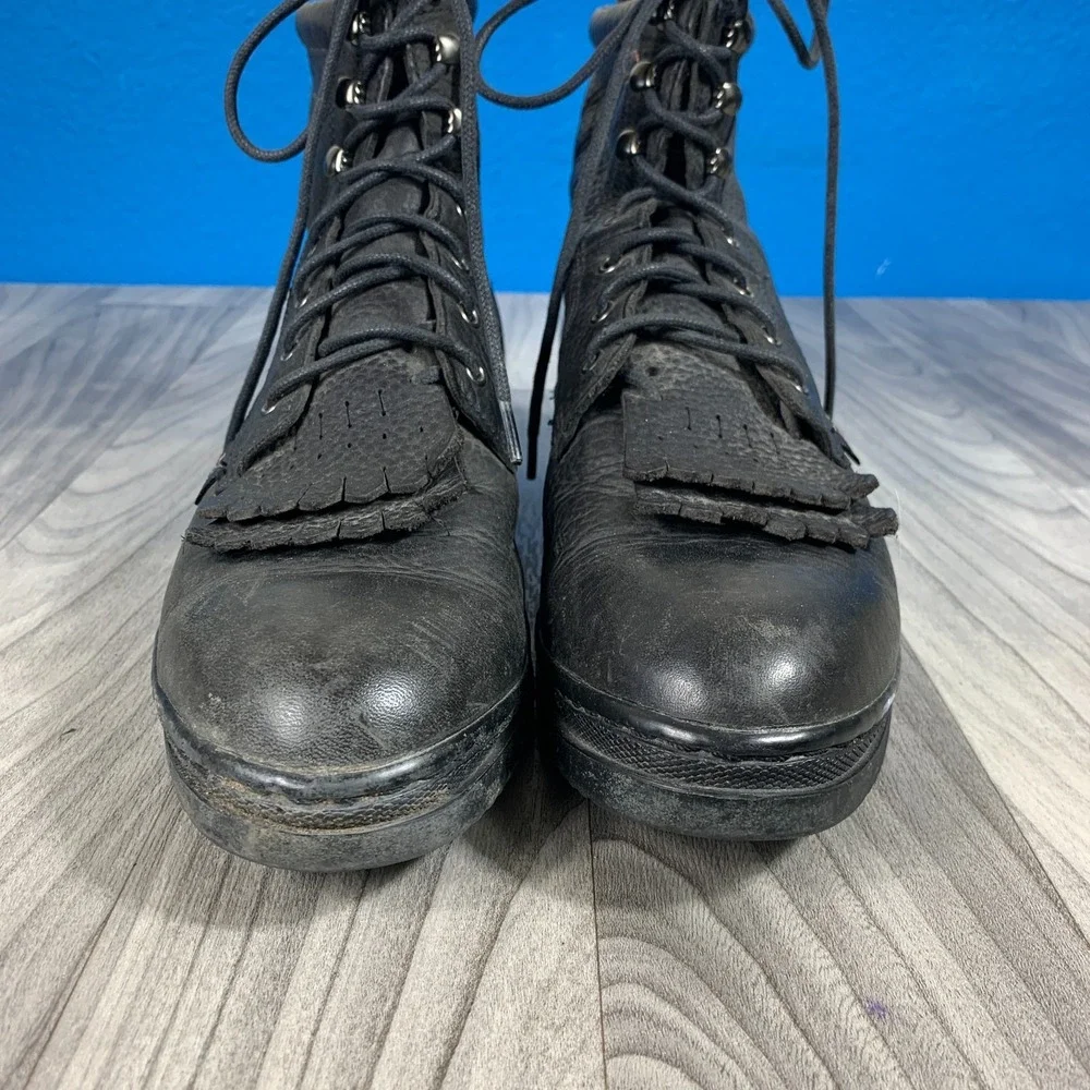 Justin Black Boots Style 905 Mens Size 9 D Chukka Classic